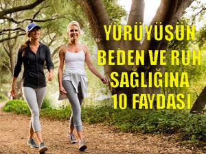 Yürüyüşün beden ve ruh sağlığına 10 faydası