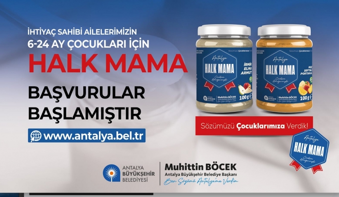 Halk Mama Projesi için başvurular sürüyor