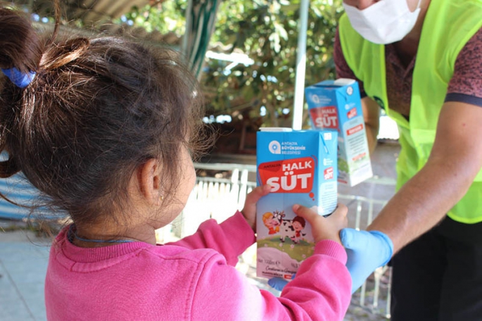 Halk Süt Projesi’nden 23 bin 116 çocuk faydalandı