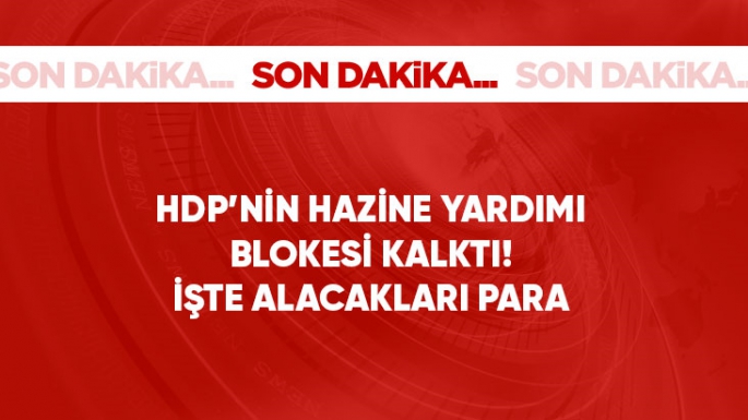 HDP'nin Blokesi Kaldırıldı