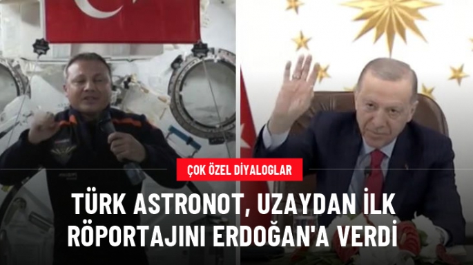 İlk bağlantısını Cumhurbaşkanı Erdoğan'la yaptı
