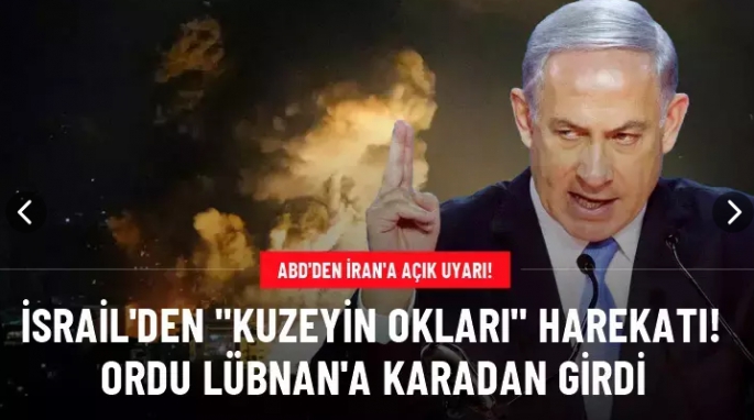 İsrail'den Lübnan'a 