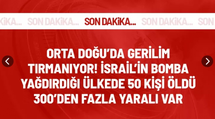 İsrail'den Lübnan'a saldırı! 