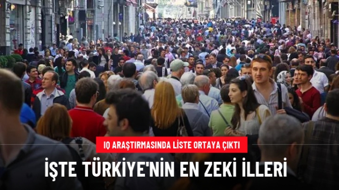 İşte Türkiye'nin en zeki illeri