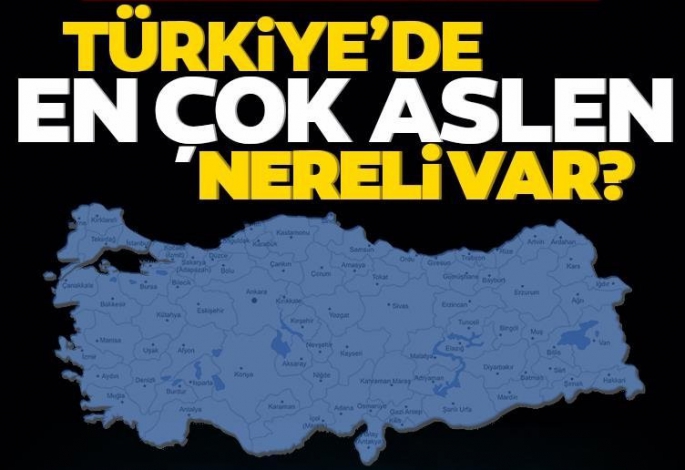 İşte Türkiye'nin nüfus haritası!