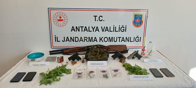 Jandarma ekipleri uyuşturucu örgütünü çökertti