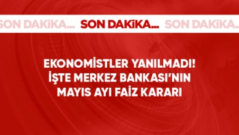 Faizi yüzde 8,5'te sabit tuttu