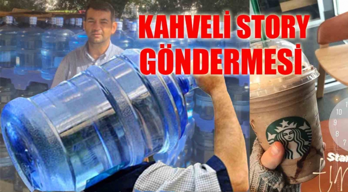 Kahveli story göndermesi