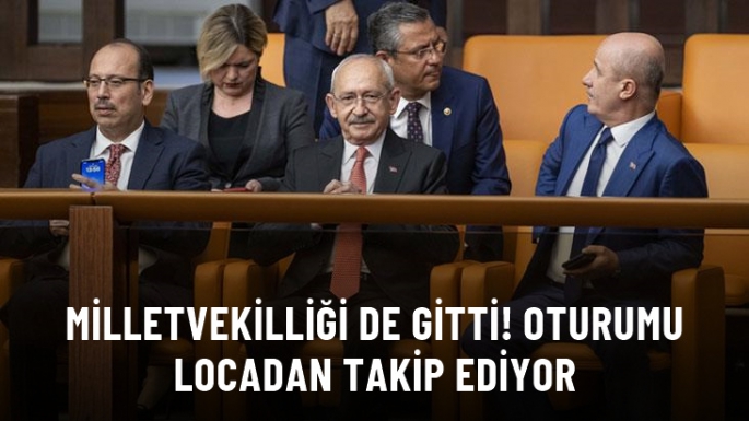 Kılıçdaroğlu, Meclis açılışını locadan takip ediyor