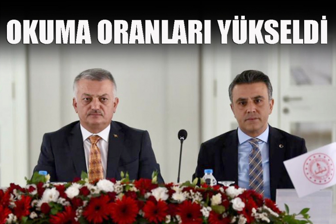 Kitap okuma oranı yükseliyor