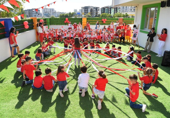 Konyaaltı kreşlerinde Cumhuriyet coşkusu