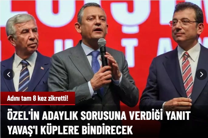 Özel: İmamoğlu'nun adaylığı mümkün olmazsa