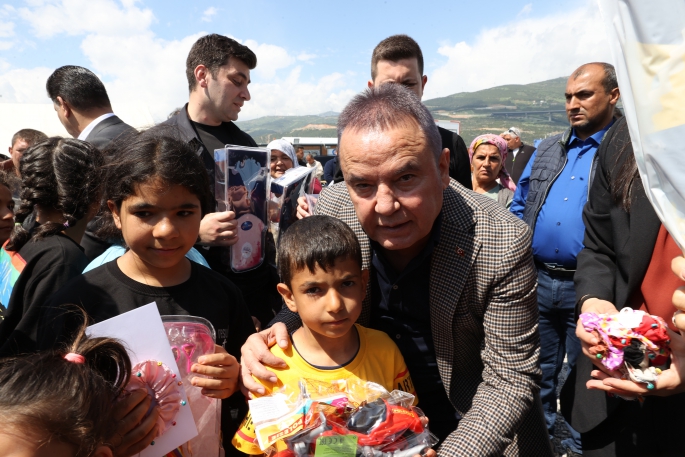 Ramazan Bayramı’nı Gaziantep Nurdağı’nda karşıladı 