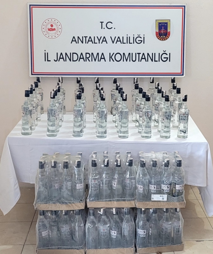 Sahte İçki Yakalandı
