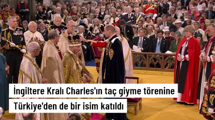 Taç Giyme Törenine Bir Türk Katıldı 