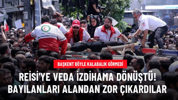 Tahran böyle kalabalık görmedi!