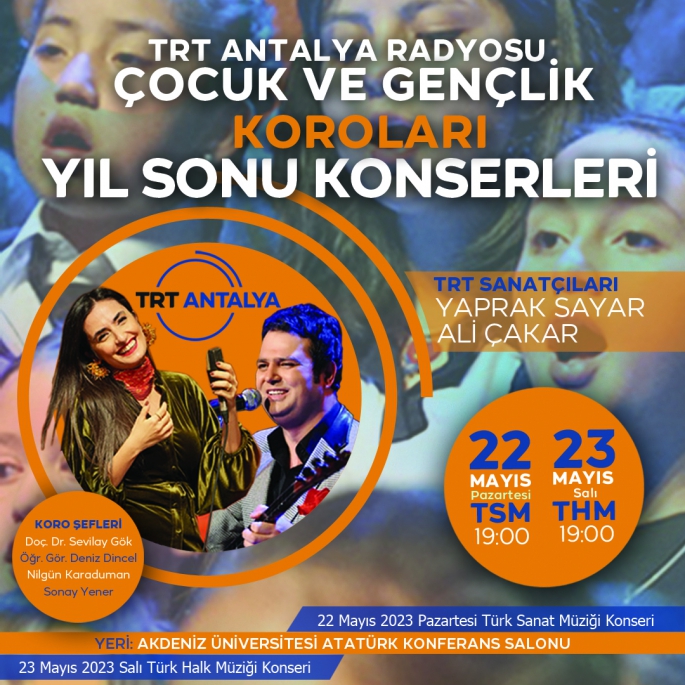 TRT Antalya Radyosu’ndan Yıl Sonu Konserleri