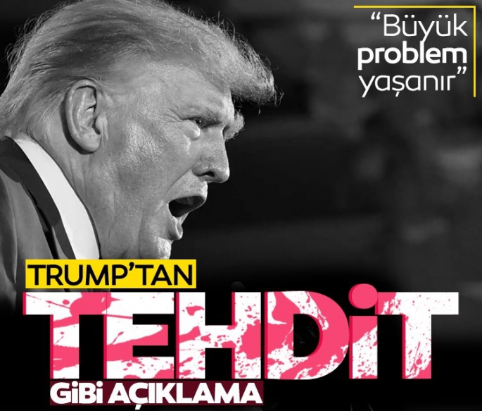 Trump'tan adaylık tehdidi