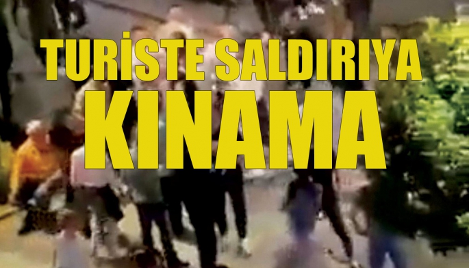 Turiste saldırıya kınama