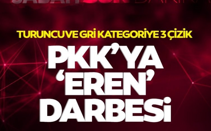 Turuncu ve gri kategoriye 3 çizik daha