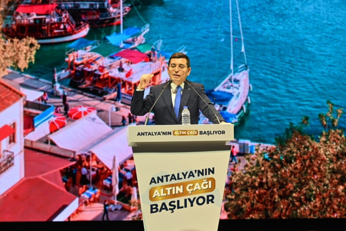 Tütüncü, ‘Antalya’nın Altın Çağı’ projelerini açıkladı
