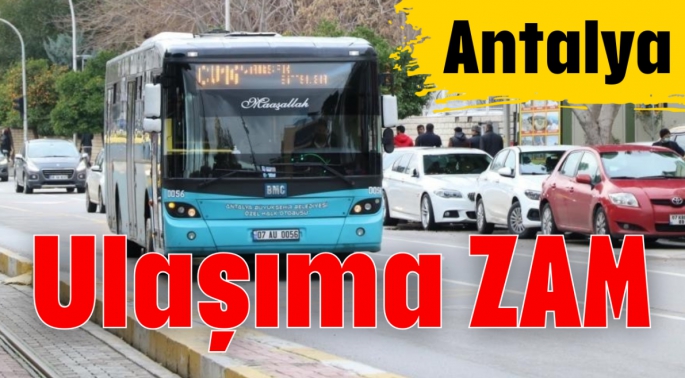 Ulaşıma ZAM Geldi