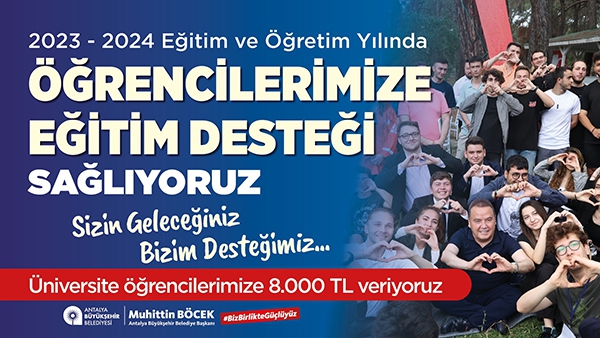  Üniversite öğrencilerine  8 bin TL eğitim desteği