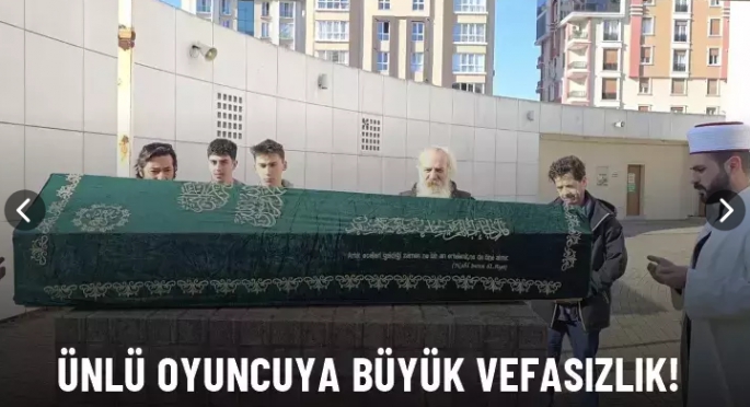 Ünlü oyuncuya büyük vefasızlık!