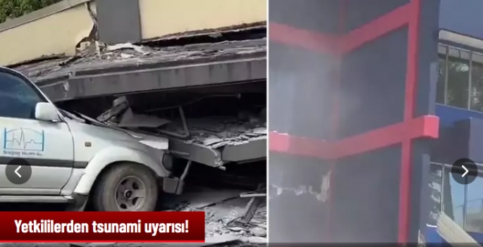 Vanuatu'da 7.3 büyüklüğünde deprem