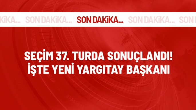 Yargıtay başkanlığına 37'nci turda Ömer Kerkez seçildi