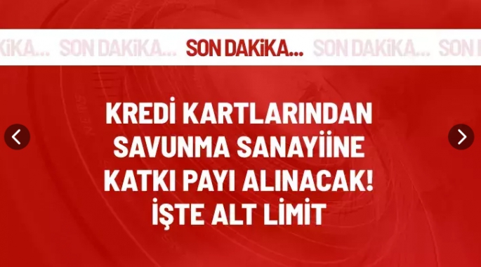 Yüksek limitli kredi kartlarından yıllık katkı payı alınacak