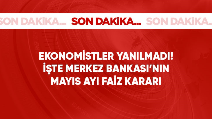 Faizi yüzde 8,5'te sabit tuttu