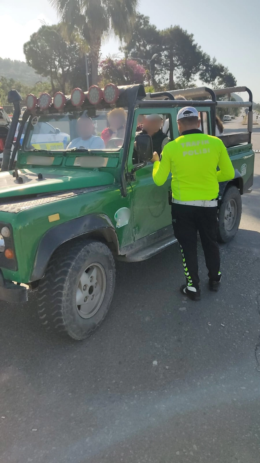 Trafikte denetim sürüyor 